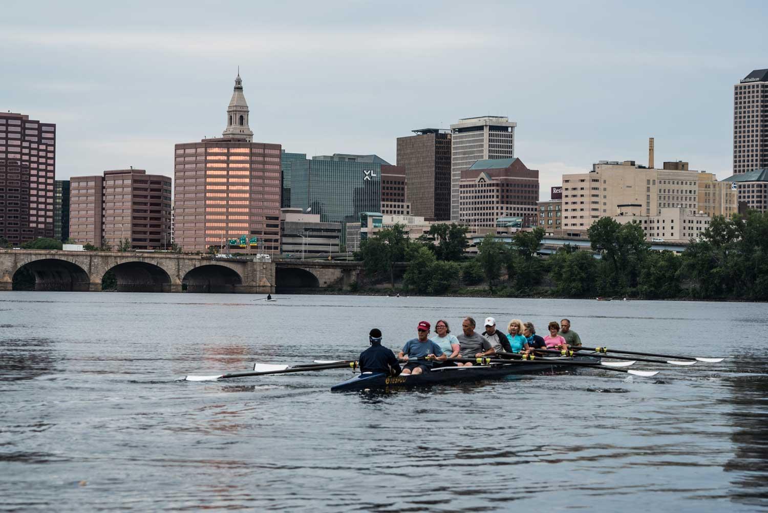 Rowing in Hartford