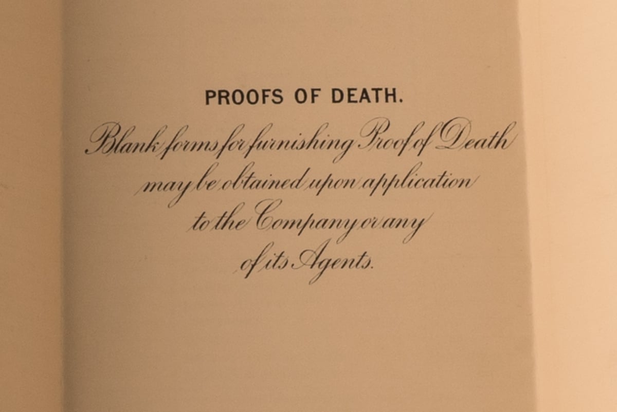 death claim forms